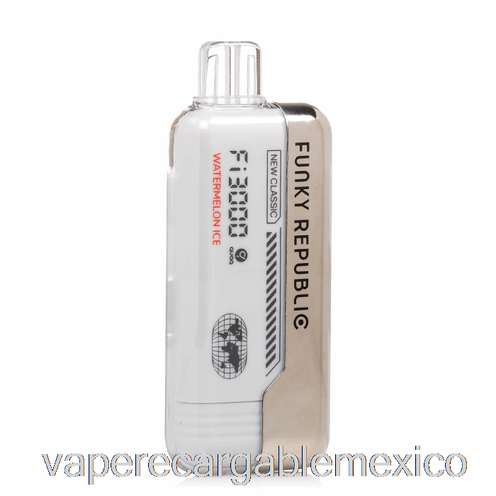 Vape Recargable Funky Republic Fi3000 Desechable Sandía Hielo